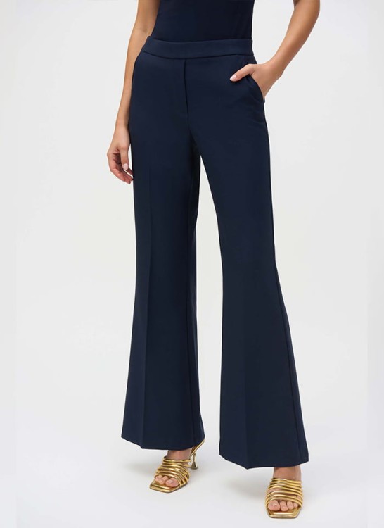 Joseph Ribkoff eleganckie spodnie z poszerzaną nogawką 252226-2