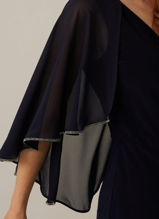 Joseph Ribkoff, Wizytowa sukienka z pelerynką 3 kolory