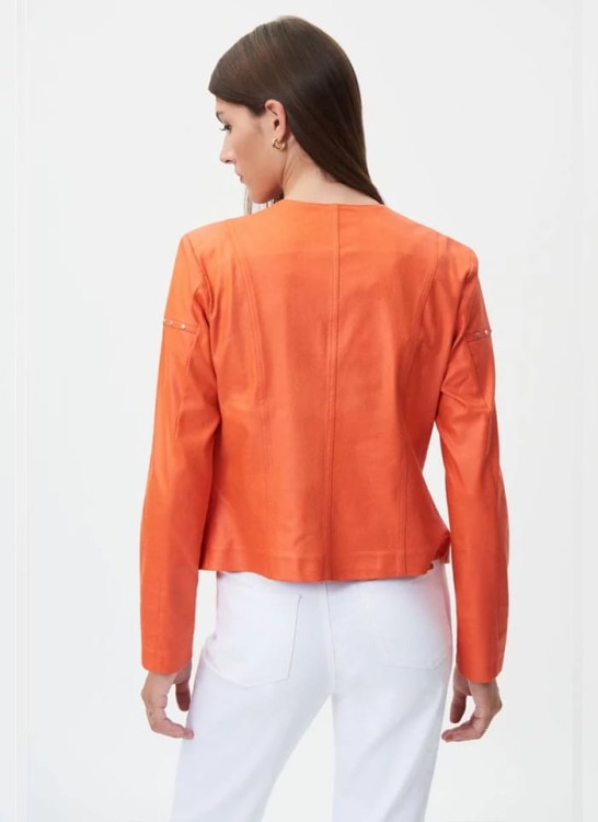 Joseph Ribkoff. Kurtka z ozdobnymi srebrnymi dżetami 2 kolory.