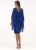 Joseph Ribkoff elegancka, szafirowa sukienka z tiulem 251746-3.jpg