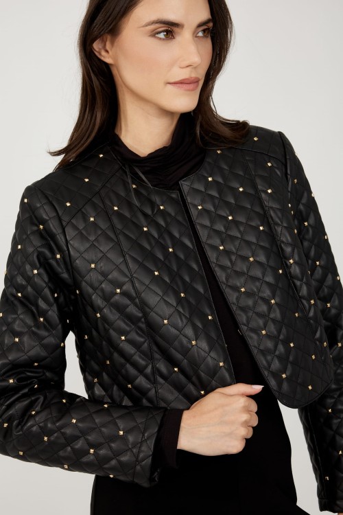 frank lyman-czarna ramoneska z cwiekami-254991_2.jpg