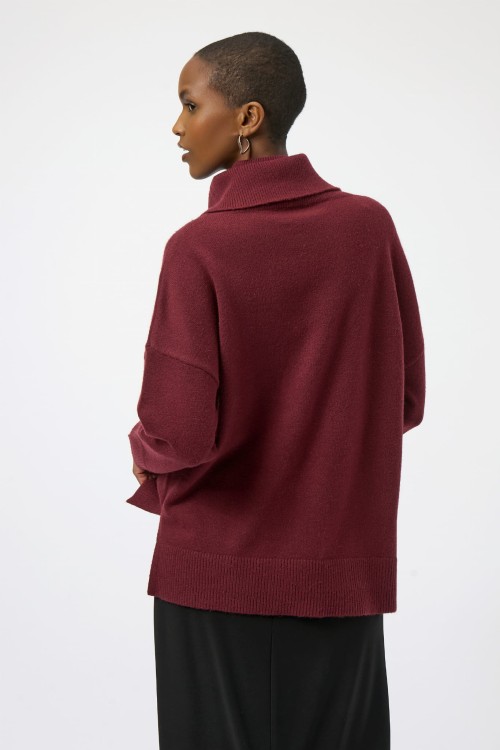 joseph-ribkoff-golf bordowy zdobiony dużymi cekinami 254942-4433-3.jpg