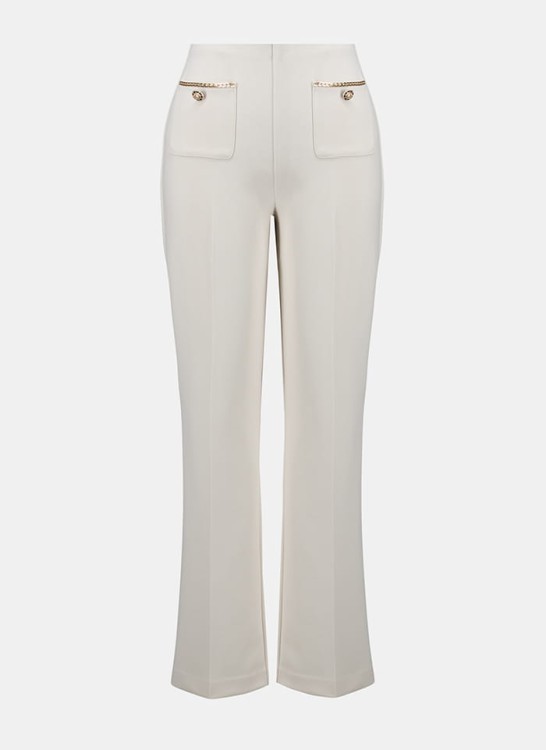 Joseph Ribkoff kremowe spodnie ze złotymi łańcuszkami 254043-4457full_jr_254043_4.jpg