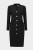 joseph ribkoff-klasyczna-czarna sukienka z długim rękawem i złotymi guzikami 253072.jpg
