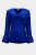 joseph ribkoff szafirowa bluzka z rękawem zdobionym frędzelkami 2254020-2922-5.jpg