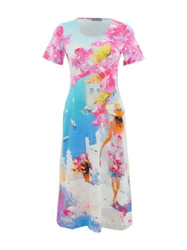 Dolcezza sukienka Santorini z rękawkiem 26607-1.jpg