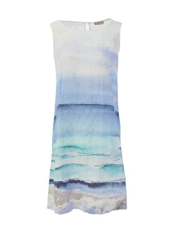 Dolcezza lniana sukienka z motywem morza 26618-1.jpg