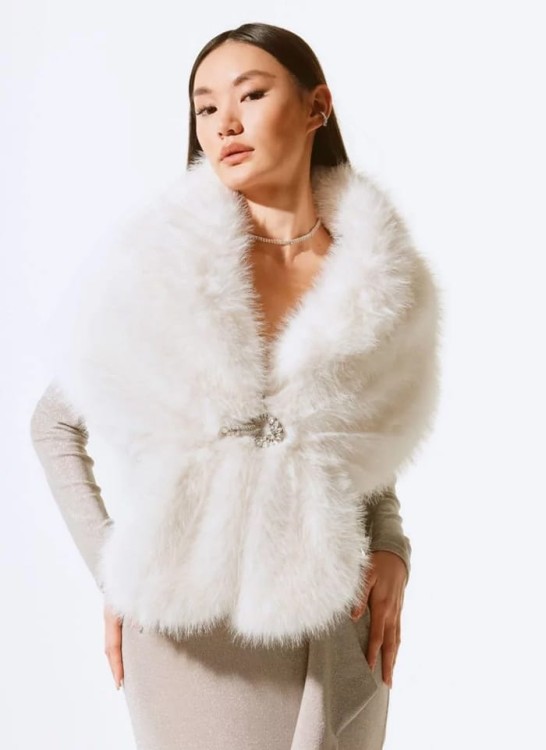 Joseph Ribkoff. Etola ze sztucznego futerka.